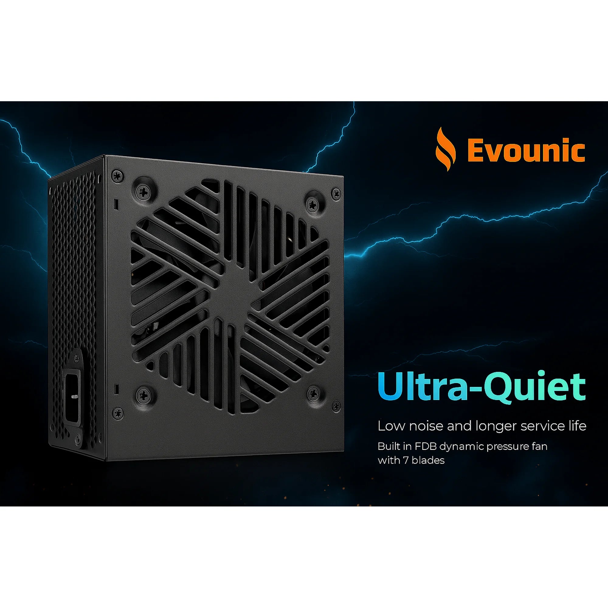 1000W 80 Plus Bronze Certified ATX Power Supply – Full Modular PSU with Active PFC, Dual/Quad Core Support, SLI/Crossfire, Haswell Ready – Gaming/Desktop PC Compatible (1000W Non-Modular)
