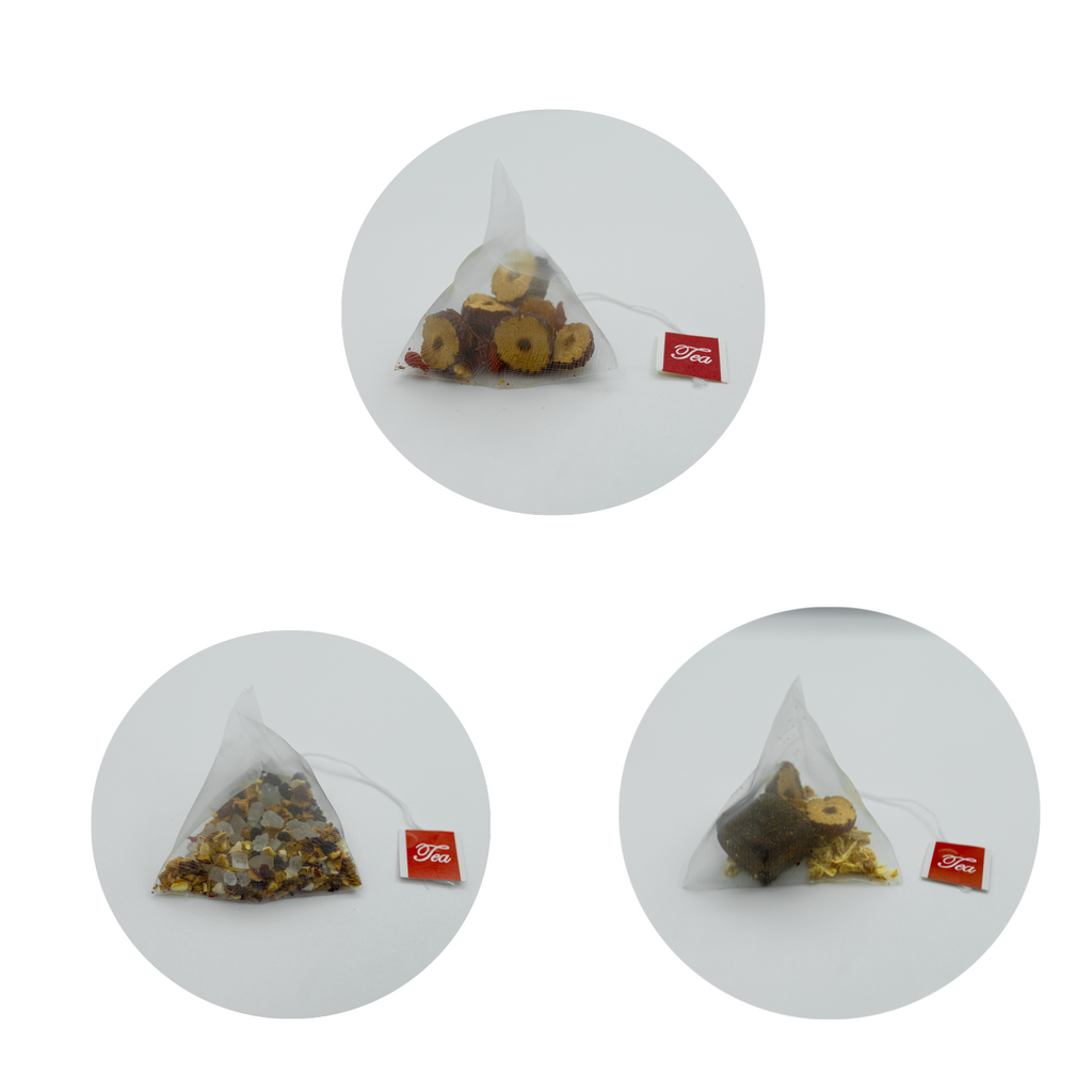 Goddess Herbal Tea Combo Beverage Natural Material for Women Cycle with Healthy Sugar- 3 bags 35.3oz 100 teabags With Free Gift 9 Samplers 1