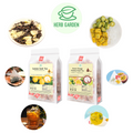 Loose Leaf Fruit Tea - Lemon Iced Tea & Green Orange Passion Fruit Tea - 50 teabags (17.6oz) - Black Tea, Caffeinated, Vitamin C, Great Taste, 100% Natural Whole Material, No Gluten, Positive Energy, Stress Relief