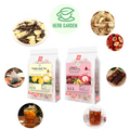 Loose Leaf Fruit Tea - Lemon Iced Tea & Ginger & Red Dates Tea - 50 teabags (17.6oz) - Black Tea, Caffeinated, Vitamin C, , Skin Detox, Menstrual, Great Taste, 100% Natural Whole Material, No Gluten, Positive Energy, Stress Relief
