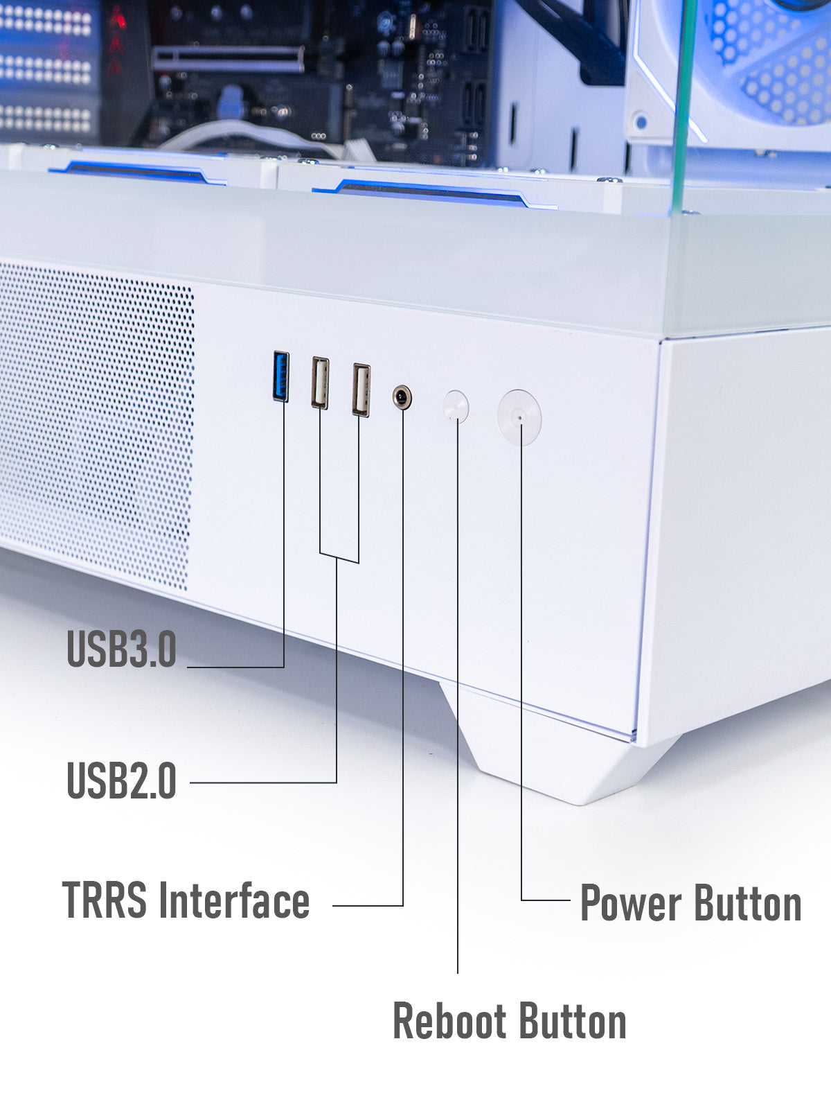 ARGB Gaming PC Computer Desktop – i7 Xeon E5 3.20GHz, GeForce GTX 1080, 16GB RAM, 512GB SSD + 1TB HDD, WiFi 6 & BT 5.4, 9× ARGB Fans, Windows 11, High-Performance Gaming Tower