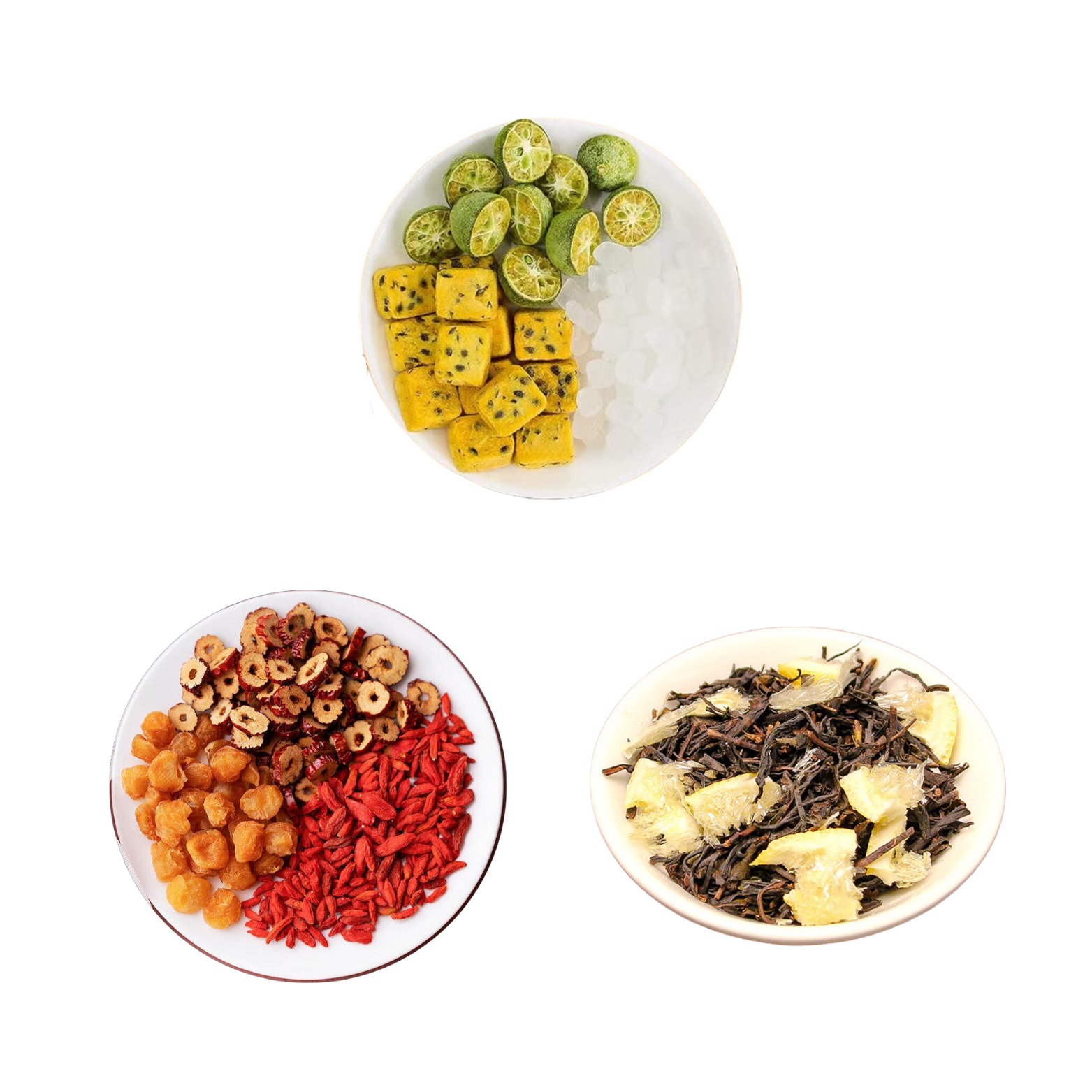 Goddess Herbal Tea Combo Beverage Natural Material for Sweet Taste with Healthy Sugar- 3 bags 35.3oz 100 teabags With Free Gift 9 Samplers 1