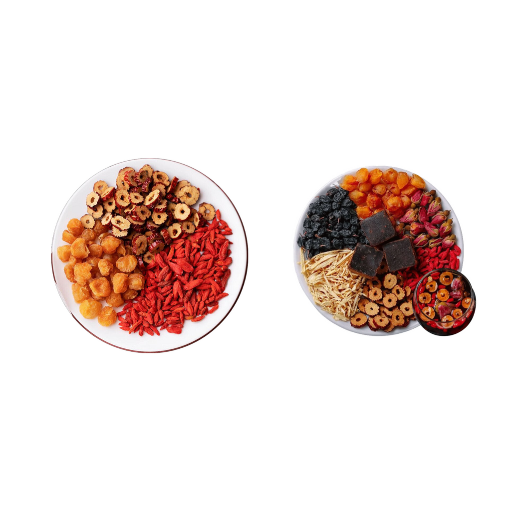 Goddess Herbal Tea Combo Beverage Natural Material for Women Cycle with Healthy Sugar-  2 bags 19.4oz 75 teabags With Free Gift 9 Samplers 1