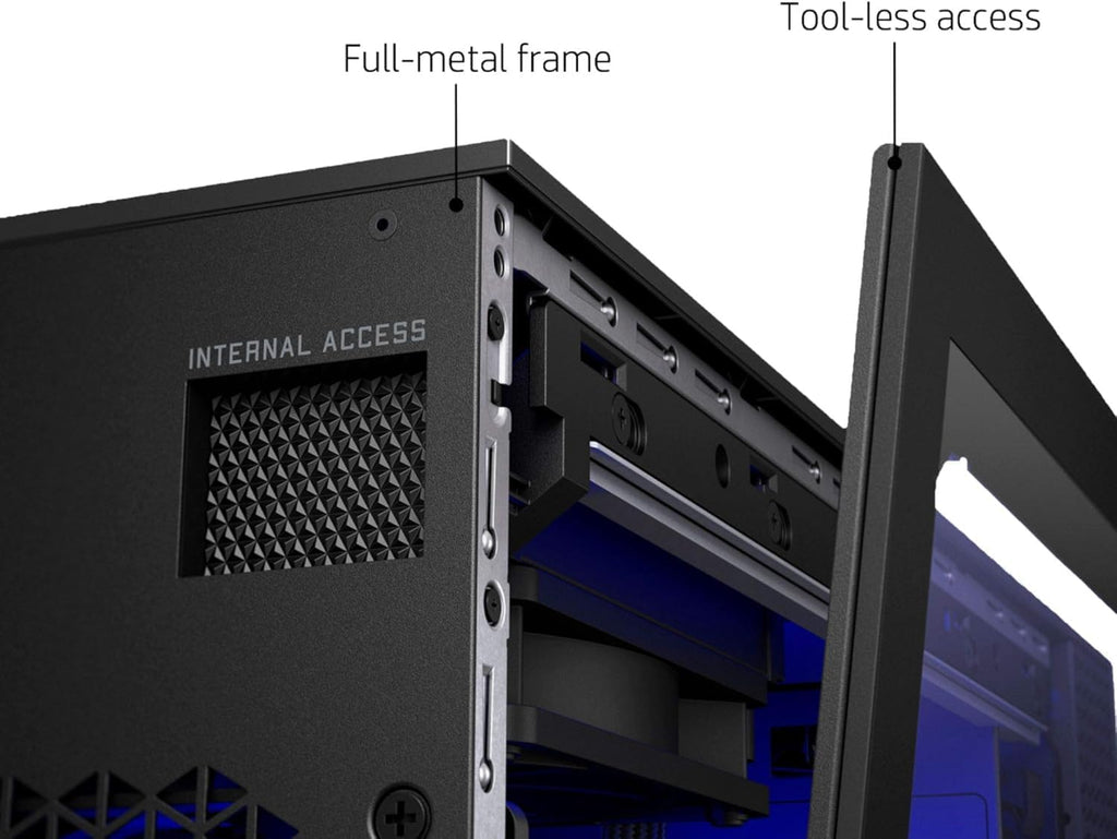RGB Gaming PC Computer Desktop – i5-10600KF up to 4.8GHz, Radeon RX 580 8GB, 16GB RAM, 512GB SSD + 1TB HDD, WiFi 6 & BT 5.4, Windows 11, High-Performance Gaming Tower