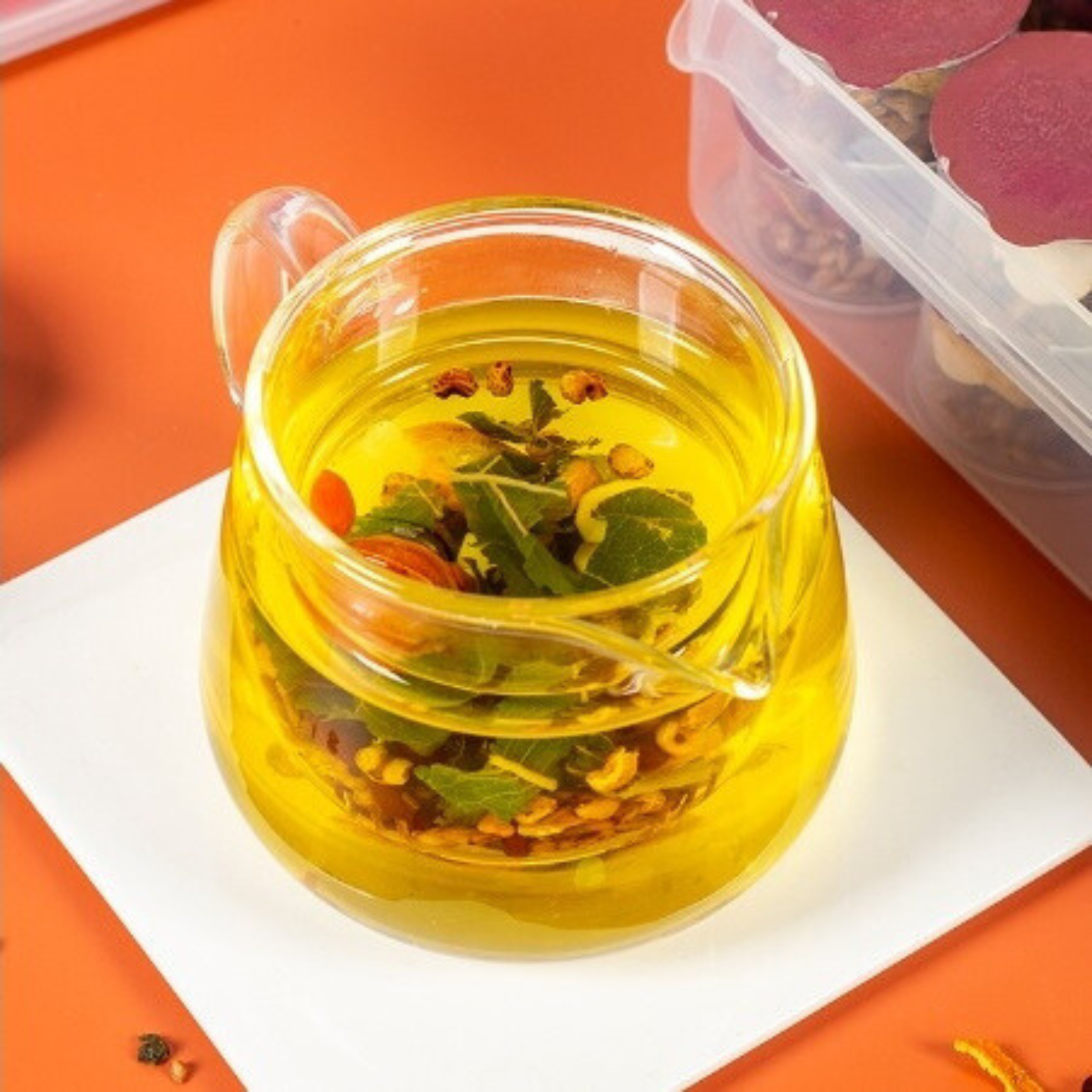 Bebida de material natural de té de hierbas - Té de hierbas de cebada de frijol rojo 277 g (18,5 g x 15 latas)