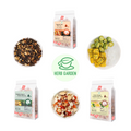 Loose Leaf Herbal Fruit Flower Tea Beverage - Tangerine Peel Pu’er Tea & Bamboo Cane & Thatch Root Tea & Green Orange Passion Fruit Tea - 100 teabags (22.9oz) -  Immune, Vitamin C, 100% Natural Whole Material, Stress Relief