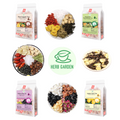 Loose Leaf Herbal Fruit Flower Tea Beverage - Pear Loquat Tea & Honeysuckle Chrysanthemum Tea & Mulberry Rose Tea & Lemon Iced Tea - 125 teabags (35.2oz) -  Detox, Throat Comfort, Vitamin C, Good Night’s Sleep, 100% Natural Whole Material