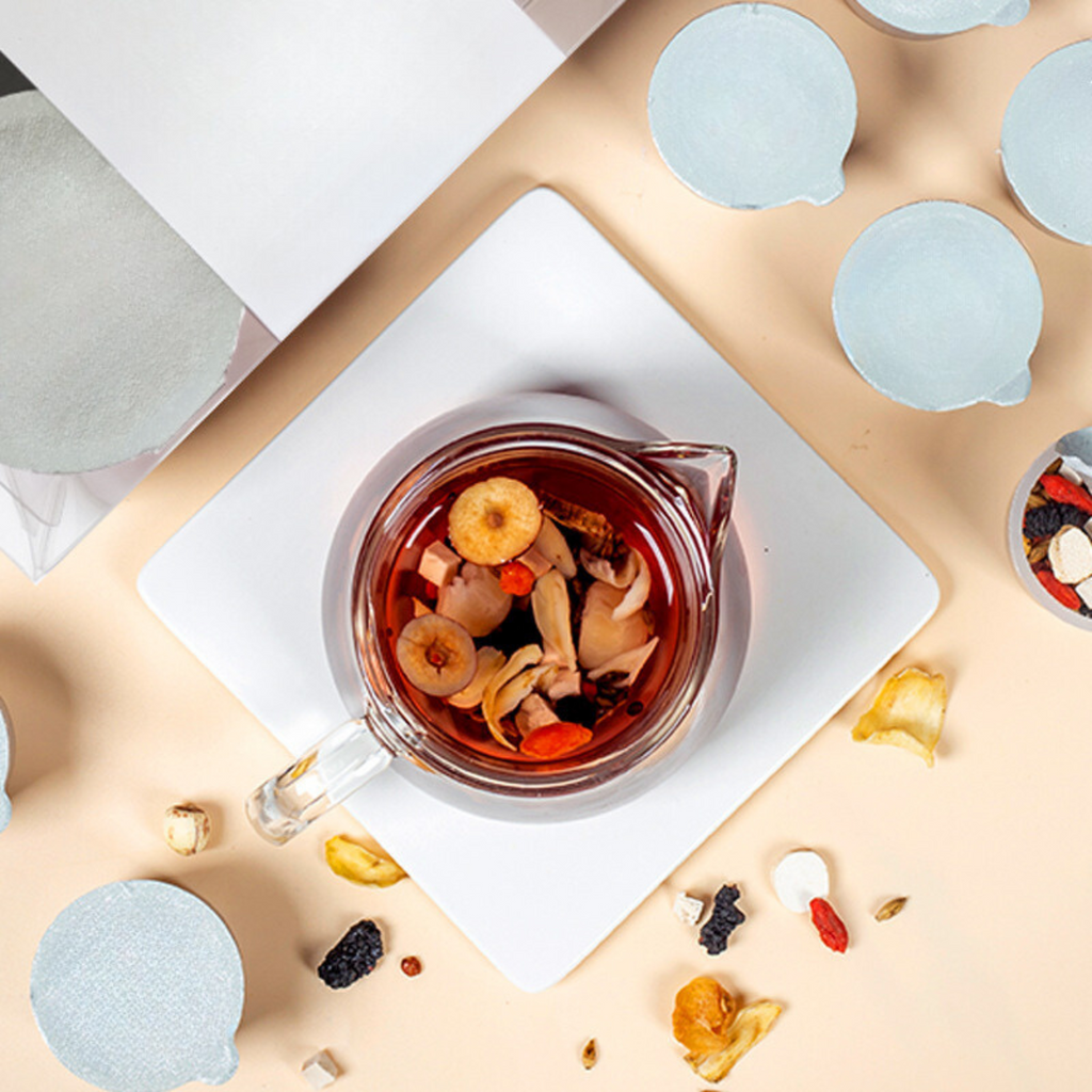 Bebida de material natural de té de hierbas - Té de lirio de poria Suanzaoren 277 g (18,5 g x 15 latas) 