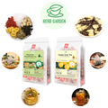 Loose Leaf Herbal Fruit Flower Tea - Honeysuckle Chrysanthemum Tea & Lemon Iced Tea - 75 teabags (17.6oz) -  Detox, Black Tea, Caffeinated, Vitamin C, Great Taste, 100% Natural Whole Material, Stress Relief