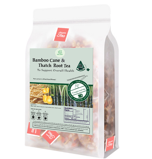 Bebida de té de hierbas Goddess - Material natural Té de caña de bambú y raíz de paja 250 g (10 g x 25 bolsas) 