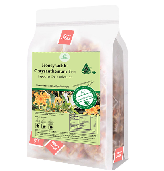 Té de crisantemo y madreselva 250 g (5 g x 50 bolsas) x 2 paquetes 