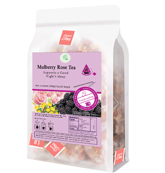 Té de rosa de morera 250 g (10 g x 25 bolsas) x 2 paquetes