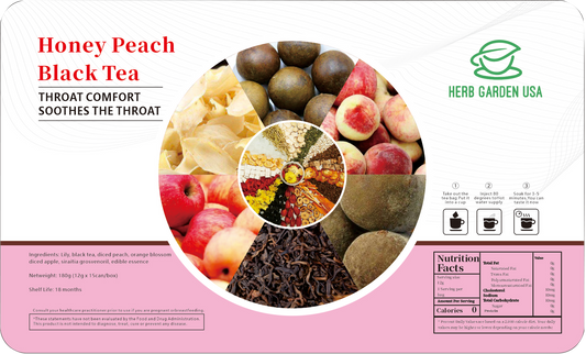 Honey Peach Black Tea 180g (12g x 15 cans) x 2 boxes