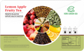 Té afrutado de manzana y limón 277 g (18,5 g x 15 latas)