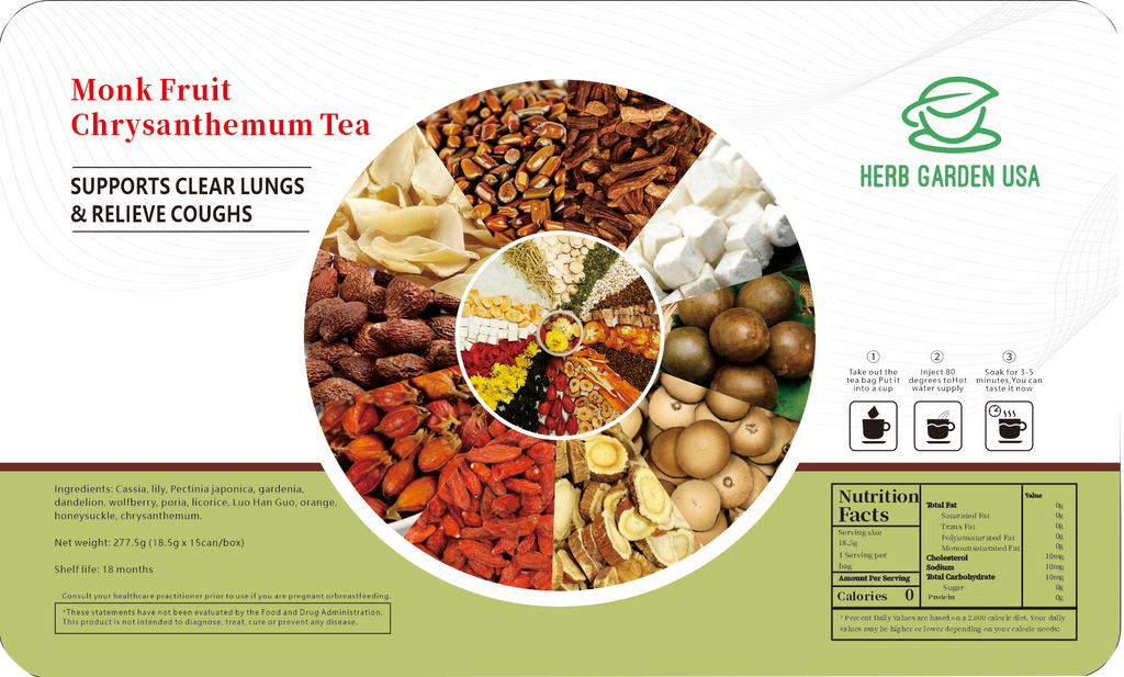 Té de crisantemo de fruta del monje 277 g (18,5 g x 15 latas) 