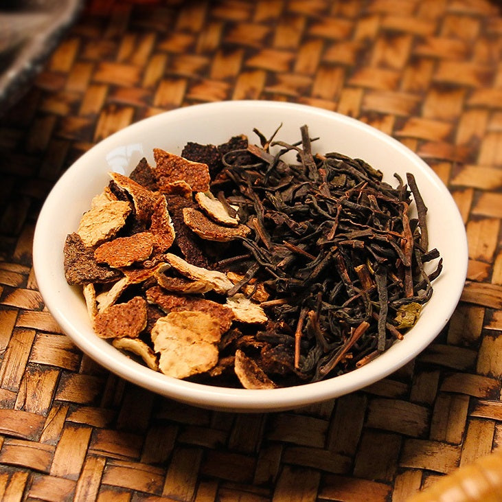 Bebida de té de hierbas - Material natural Té Puer de cáscara de mandarina 250 g (5 g x 50 bolsas) 