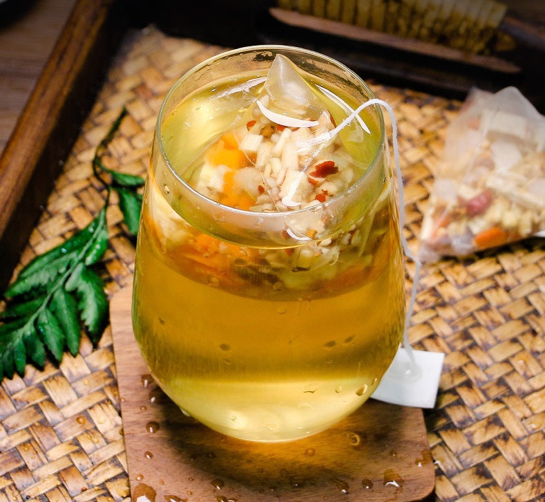 Goddess Herbal Tea Beverage - Natural Material Bamboo Cane & Thatch Root Tea 250g (10g x 25 bags)