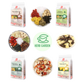 Loose Leaf Herbal Fruit Flower Tea Beverage - Pear Loquat Tea & Honeysuckle Chrysanthemum Tea & Lemon Iced Tea & Bamboo Cane & Thatch Root Tea - 125 teabags (34.2oz) -  Throat Comfort, Detox, Immune, Vitamin C, Good Sleep, 100% Natural Whole Material