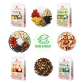 Loose Leaf Herbal Fruit Flower Tea Beverage - Pear Loquat Tea & Honeysuckle Chrysanthemum Tea & Tangerine Peel Pu’er Tea & Bamboo Cane & Thatch Root Tea - 150 teabags (31.7oz) -  Immune, Throat Comfort, Vitamin C, Good Sleep, 100% Natural Whole Material