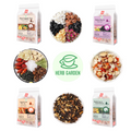 Loose Leaf Herbal Fruit Flower Tea Beverage - Pear Loquat Tea & Mulberry Rose Tea & Tangerine Peel Pu’er Tea & Bamboo Cane & Thatch Root Tea - 150 teabags (31.7oz) - Immune, Throat Comfort, Good Sleep, 100% Natural Whole Material