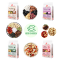 Loose Leaf Herbal Fruit Flower Tea Beverage - Pear Loquat Tea & Mulberry Rose Tea & Bamboo Cane & Thatch Root Tea & Ginger & Red Dates Tea - 125 teabags (34.2oz) - Skin Detox, Menstrual, Immune, Throat Comfort, Good Sleep, 100% Natural Whole Material