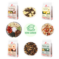 Loose Leaf Herbal Fruit Flower Tea Beverage - Pear Loquat Tea & Lemon Iced Tea & Tangerine Peel Pu’er Tea & Bamboo Cane & Thatch Root Tea - 150 teabags (31.7oz) - Immune, Vitamin C, Throat Comfort, Good Sleep, 100% Natural Whole Material
