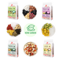 Loose Leaf Herbal Fruit Flower Tea Beverage - Honeysuckle Chrysanthemum Tea & Mulberry Rose Tea & Bamboo Cane & Thatch Root Tea & Green Orange Passion Fruit Tea - 125 teabags (34.2oz) - Detox, Good Night’s Sleep, Vitamin C, 100% Natural Whole Material