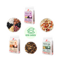 Loose Leaf Herbal Fruit Flower Tea Beverage - Mulberry Rose Tea & Tangerine Peel Pu’er Tea & Bamboo Cane & Thatch Root Tea - 100 teabags (22.9oz) - Immune, Vitamin C, Good Night’s Sleep, 100% Natural Material
