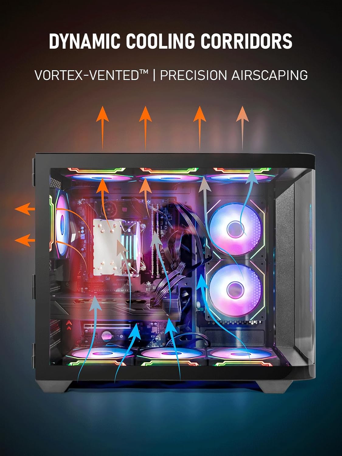 Liquid Cooled High-Performance Gaming PC – i7-12700KF up to 4.9GHz, Radeon RX 6900 XT 16GB GDDR6, 32GB DDR4 RGB RAM, 1TB NVMe SSD, 800W PSU, Windows 11 Pro