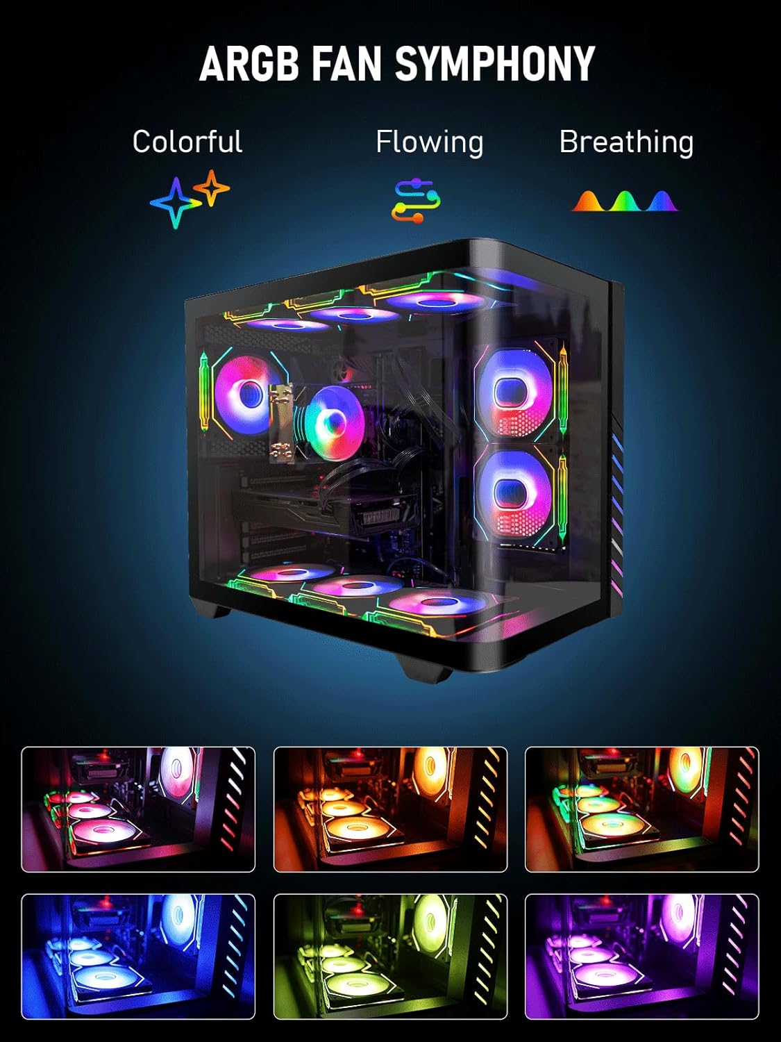 Liquid Cooled High-Performance Gaming PC – i7-12700KF up to 4.9GHz, Radeon RX 6900 XT 16GB GDDR6, 32GB DDR4 RGB RAM, 1TB NVMe SSD, 800W PSU, Windows 11 Pro