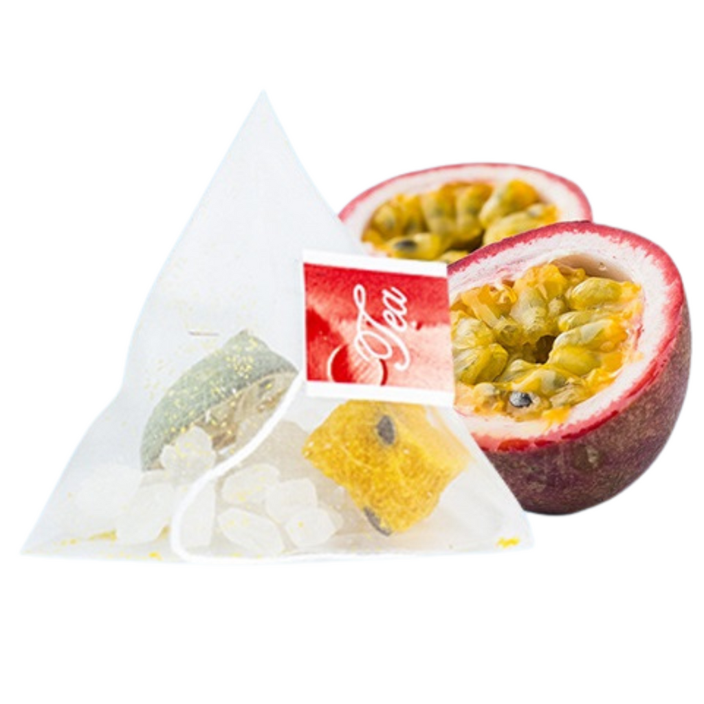 Bebida de té de hierbas Goddess - Té de maracuyá de naranja verde 250 g (10 g x 25 bolsas) 